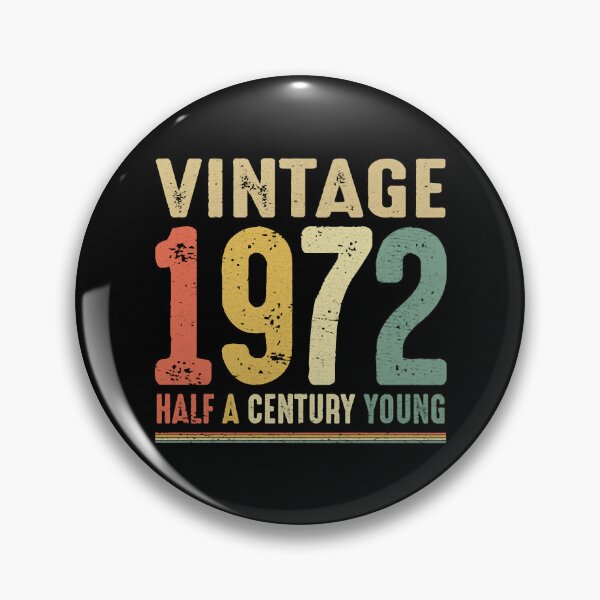 Item preview, Vintage 1972 50th Birthday Half a Century Young designed and sold by SharonLaciana.