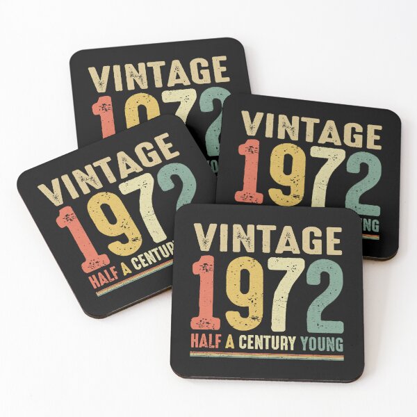 Item preview, Vintage 1972 50th Birthday Half a Century Young designed and sold by SharonLaciana.