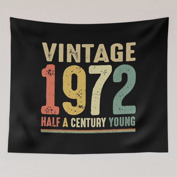 Item preview, Vintage 1972 50th Birthday Half a Century Young designed and sold by SharonLaciana.