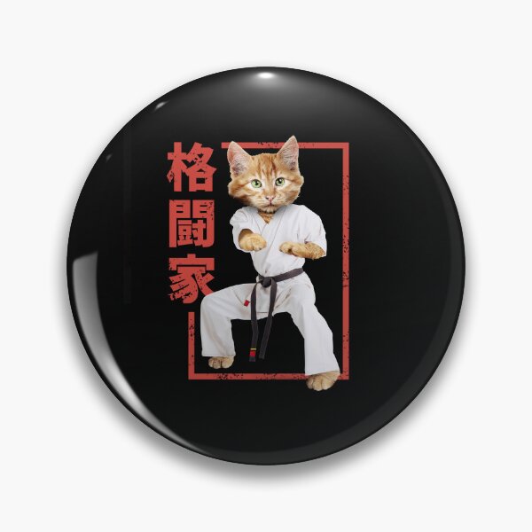 Item preview, cat karate designed and sold by DerSenat.