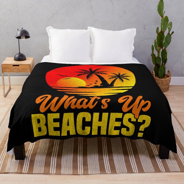 Item preview, Whats Up Beaches Funny Vacation Holiday Tourist designed and sold by SharonLaciana.