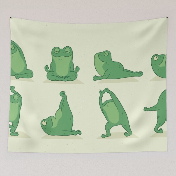 Item preview, yoga frogs designed and sold by DerSenat.