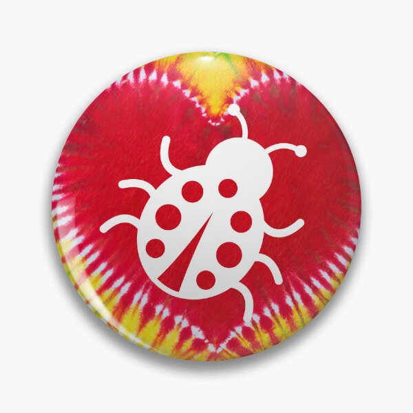 Item preview, Tie Dye Heart Ladybird designed and sold by chanchan79.