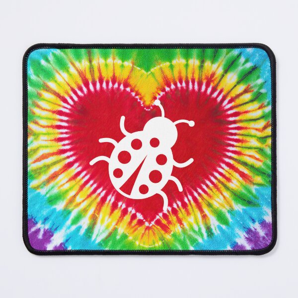 Item preview, Tie Dye Heart Ladybird designed and sold by chanchan79.