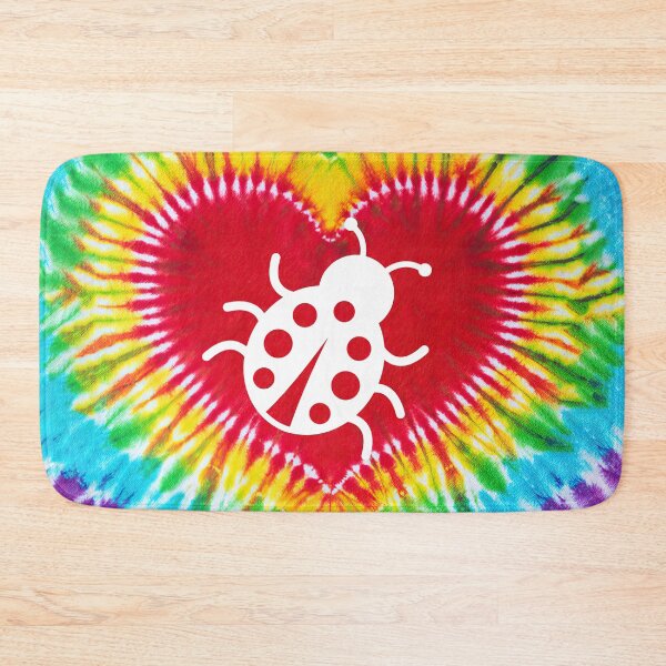 Item preview, Tie Dye Heart Ladybird designed and sold by chanchan79.