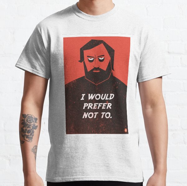 Slavoj Zizek - I would prefer not to Classic T-Shirt