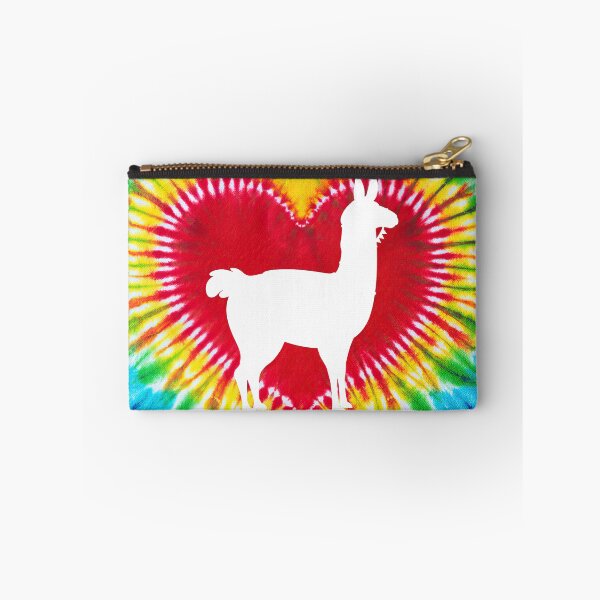 Item preview, Tie Dye Heart Llama designed and sold by chanchan79.