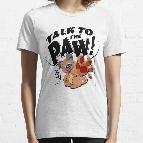 Paw Talking Pug Essential T-Shirt