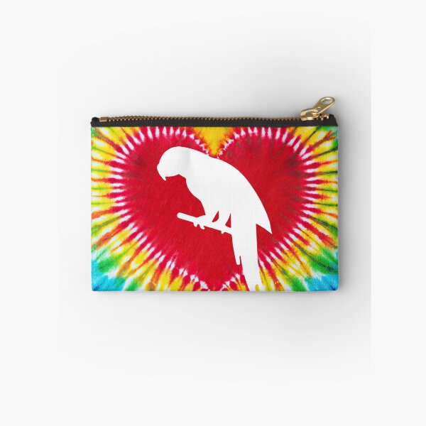 Item preview, Tie Dye Heart Parrot designed and sold by chanchan79.