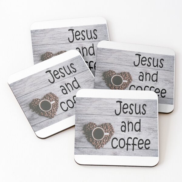 Item preview, Jesus and coffee: daily needs designed and sold by Becky Hunter.