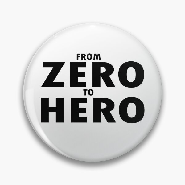 Item preview, From Zero to Hero black  designed and sold by Shihab's  Store.