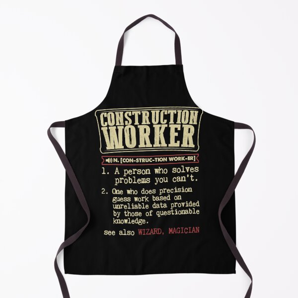 Item preview, Construction Worker Badass Dictionary Term designed and sold by JesseBale.