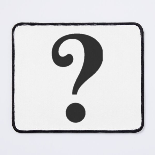 Item preview, Question mark designed and sold by Craftcafeindia.