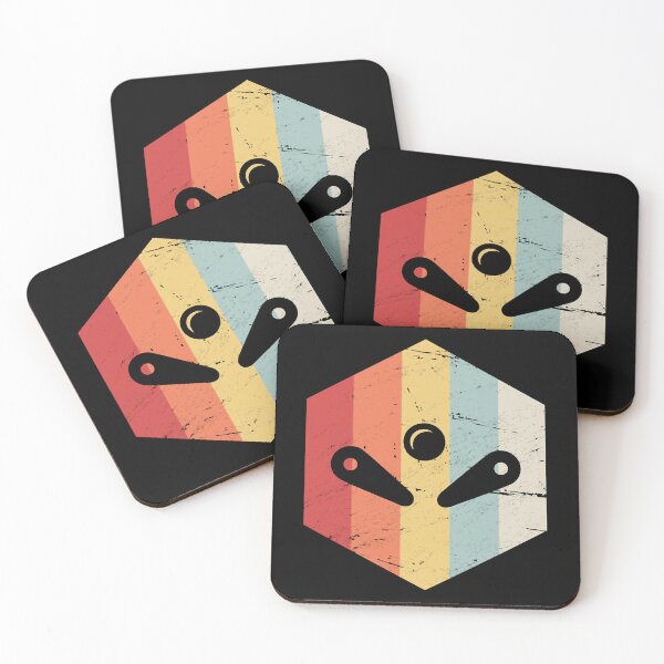 Item preview, Retro 70s Pinball Flippers Icon designed and sold by JesseBale.