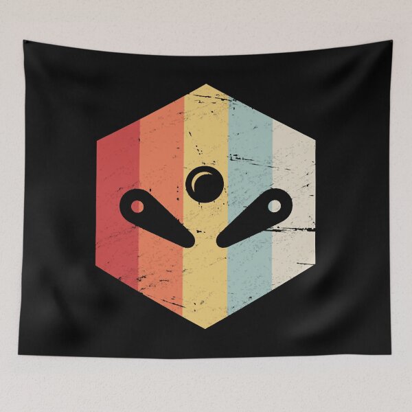 Item preview, Retro 70s Pinball Flippers Icon designed and sold by JesseBale.