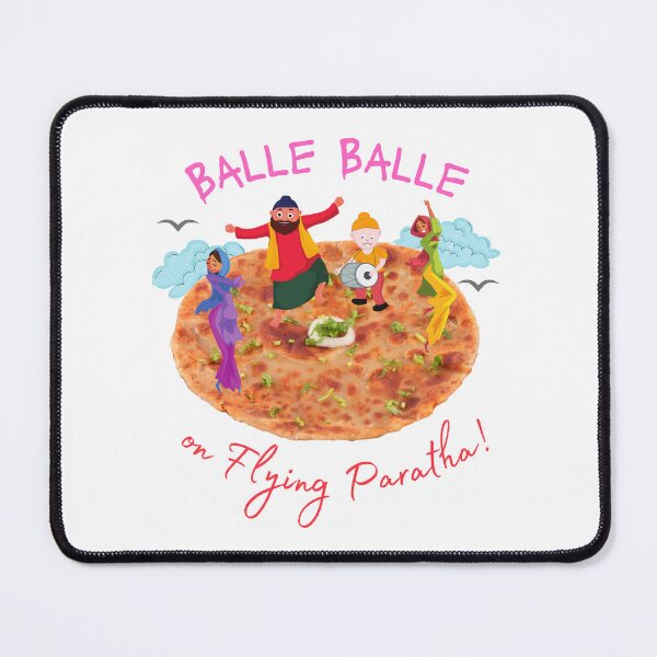 Item preview, Balle Balle on flying PARATHA! 2 | Sky Bhangra | Funny Desi designed and sold by CosmicStory.
