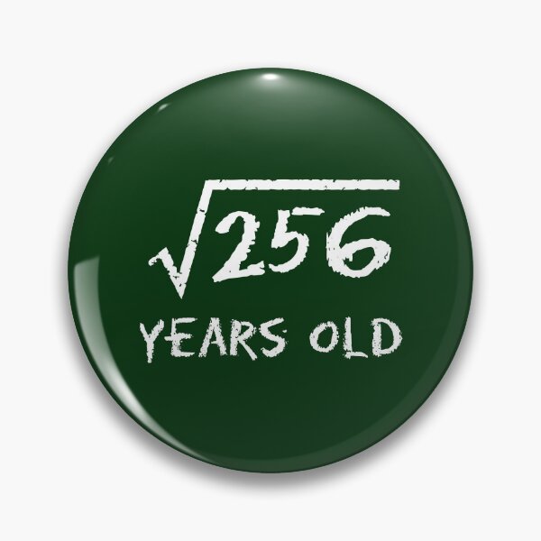 Item preview, Square Root of 256 16th Birthday 16 Years Old Math Gift designed and sold by MakaTeles.