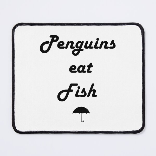 Item preview, Penguins Eat Fish designed and sold by Craftcafeindia.