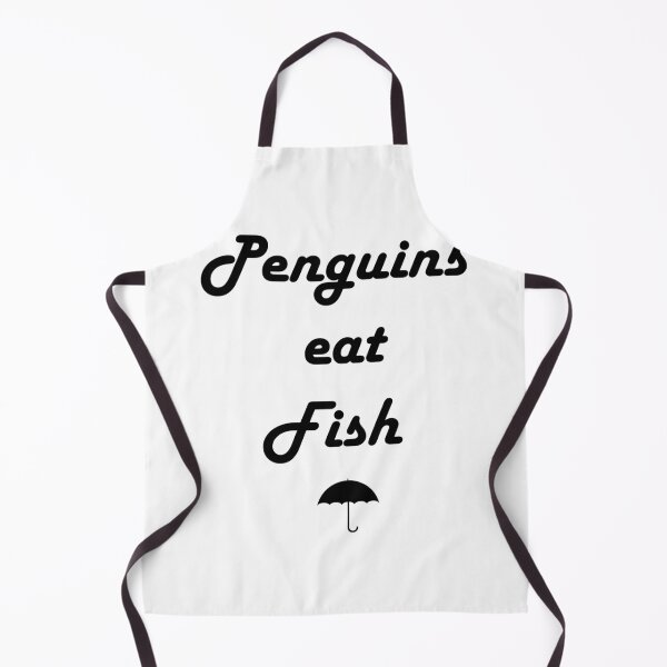 Item preview, Penguins Eat Fish designed and sold by Craftcafeindia.