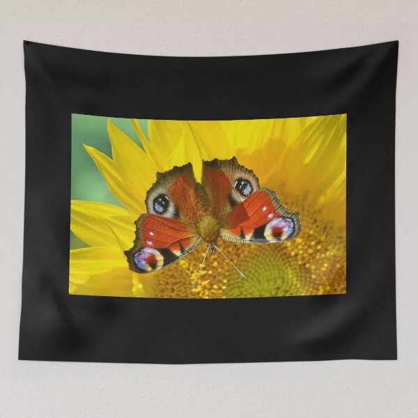 Item preview, Peacock on Sunflower designed and sold by relayer51.