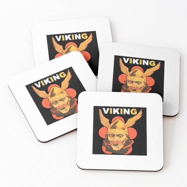 Item preview, Viking warrior with winged helmet and mustache  designed and sold by oangngon732.