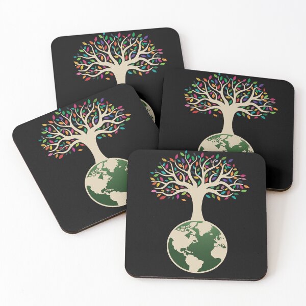 Item preview, Earth Day Tree With Colorful Leaves Nature designed and sold by Fabvity.