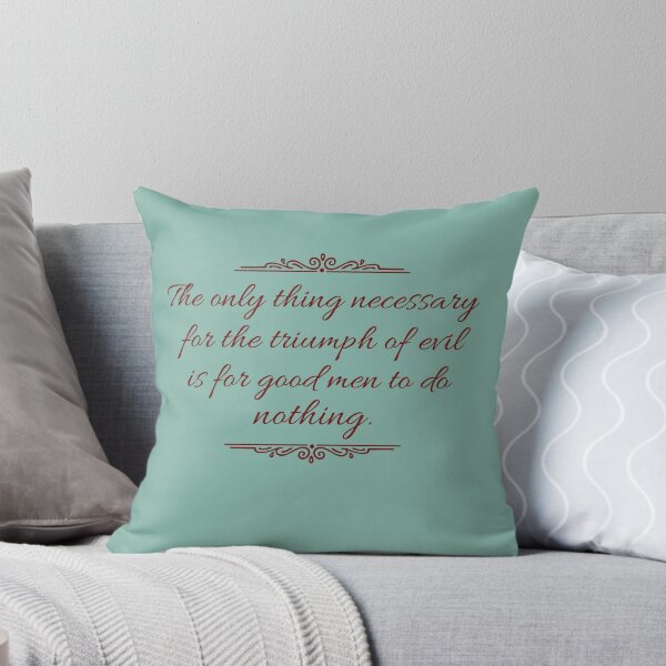 Item preview, The only thing necessary for the triumph of evil... designed and sold by Sassenach616.