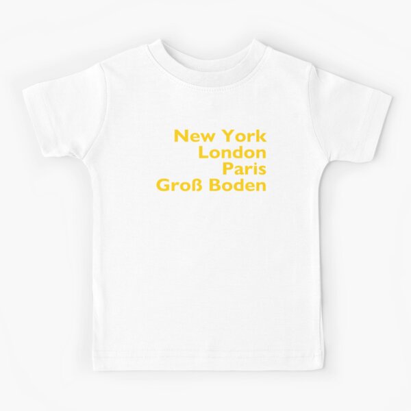 Groß Boden Home Town Kids T-Shirts for Sale | Redbubble