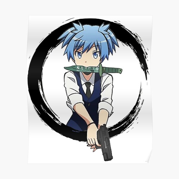 Assassination Classroom Nagisa Shiota Poster For Sale By Yourselfnow Redbubble 9103