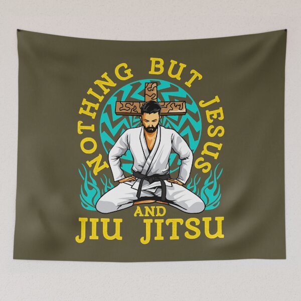 Item preview, Nada más que Jesús y Jiu Jitsu MMA JiuJitsu designed and sold by ChenChens.