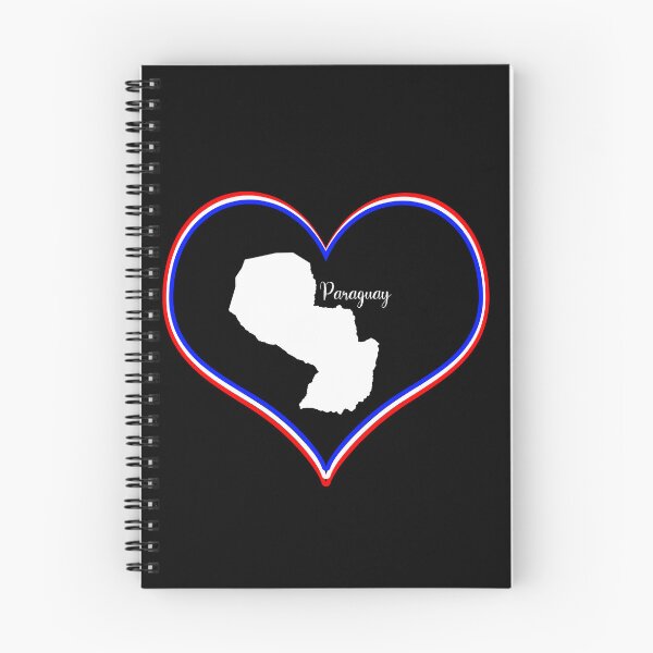 Item preview, Black heart map Paraguay designed and sold by Astralia.
