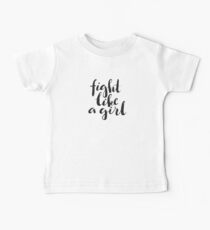 Fight like a girl Baby Tee