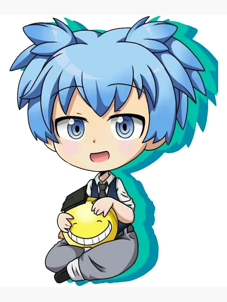 Blue Nagisa Shiota Assassination Classroom Fanart Poster For Sale By Yourselfnow Redbubble 8694