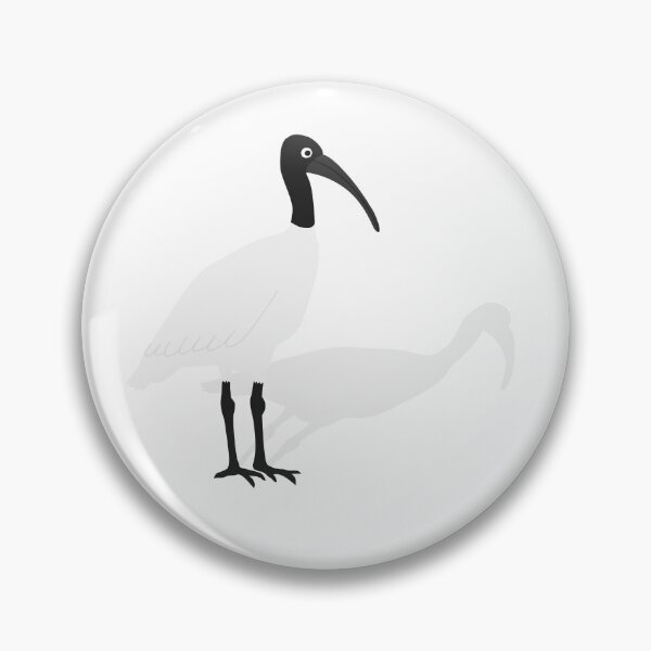 Item preview, Bin Chicken with its Shadow on White designed and sold by Digitaldingo.
