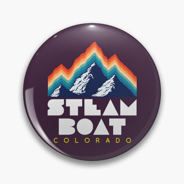 Item preview, Steamboat, Coloradousa Ski Resort 1980S Retro designed and sold by ChenChens.