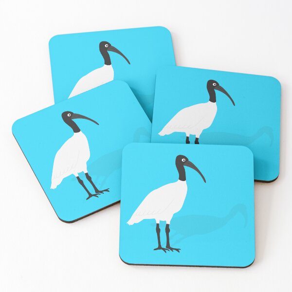 Item preview, Bin Chicken with its Shadow on Blue designed and sold by Digitaldingo.