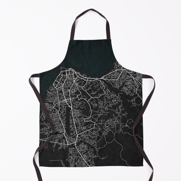 Item preview, Cabinda City Map of Angola - Dark designed and sold by deMAP.