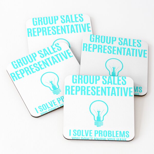 Item preview, Group Sales Representative - I Solve Problems Job Gift designed and sold by melissaval2.