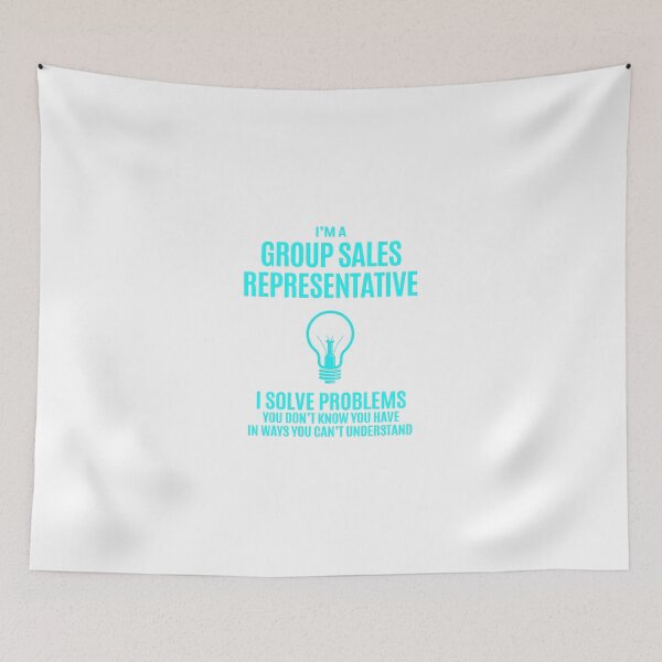 Item preview, Group Sales Representative - I Solve Problems Job Gift designed and sold by melissaval2.