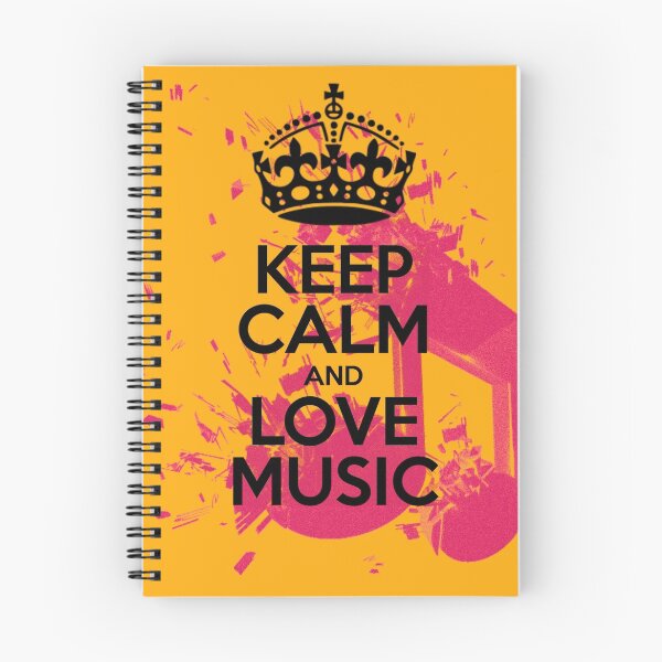 Item preview, Keep Calm and Love Music designed and sold by Eiko1895.