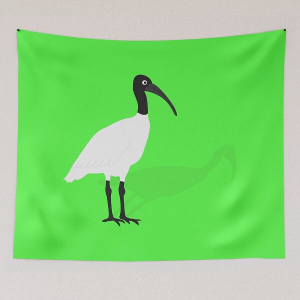 Item preview, Bin Chicken with its Shadow on Green designed and sold by Digitaldingo.