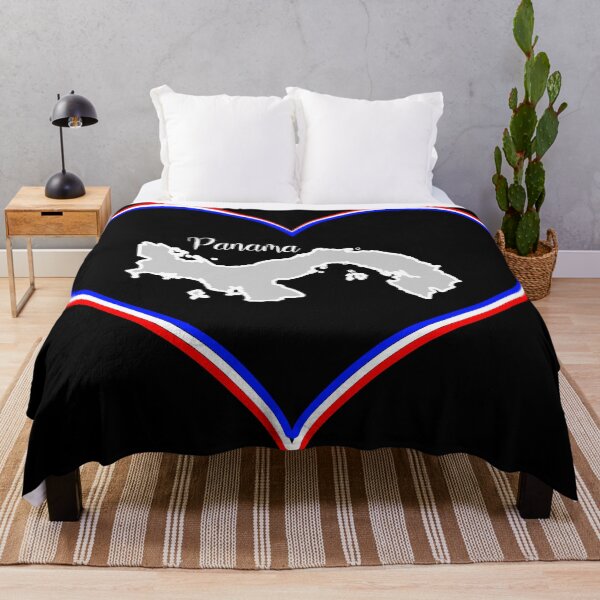 Item preview, black heart panama map designed and sold by Astralia.