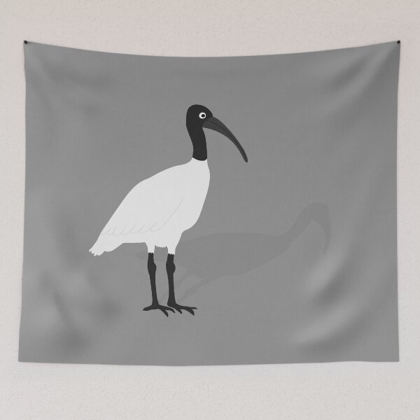 Item preview, Bin Chicken with its Shadow on Grey designed and sold by Digitaldingo.