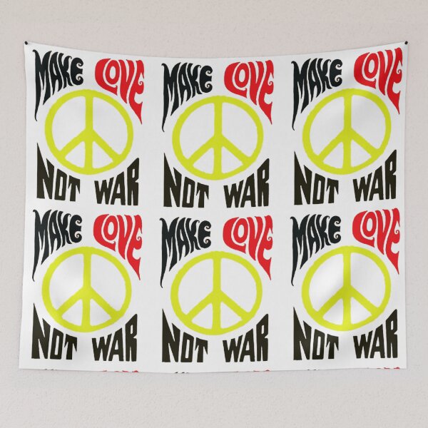 Item preview, Make Love Not War With Peace Mark designed and sold by LindaLG.