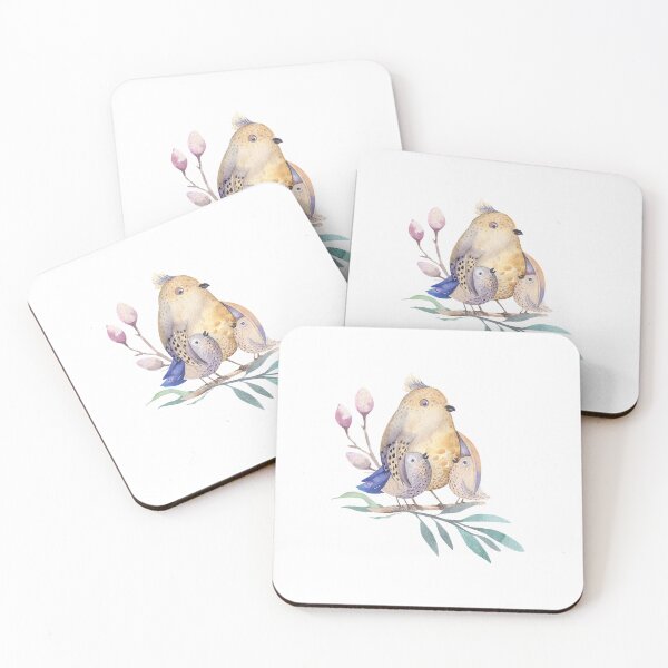 Item preview, Cute Bird Family  designed and sold by mdung735.