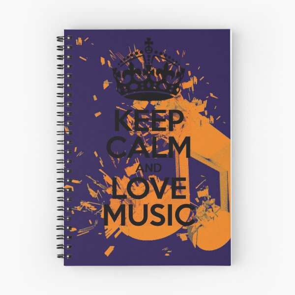 Item preview, Keep Calm and Love Music designed and sold by Eiko1895.