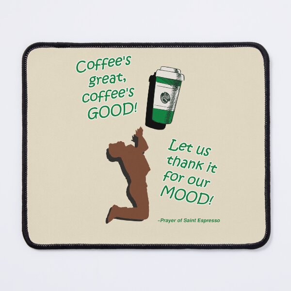 Item preview, The Coffee Prayer of St Espresso designed and sold by Smagnaferous.