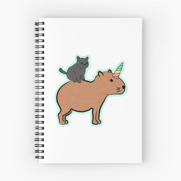 Item preview, Cat Riding A Capybara Unicorn  designed and sold by phuoc43.