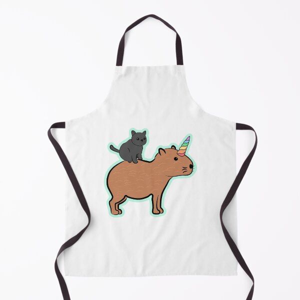 Item preview, Cat Riding A Capybara Unicorn designed and sold by phuoc43.