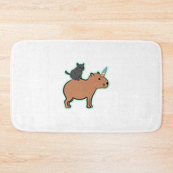 Item preview, Cat Riding A Capybara Unicorn  designed and sold by phuoc43.